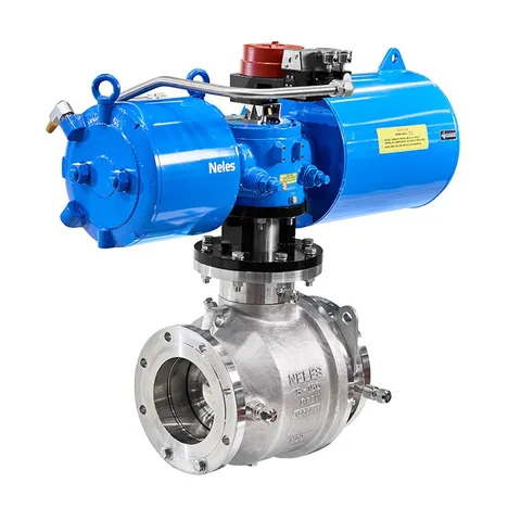Neles 6D Series Soft-Seated Trunnion-Mounted Ball Valve