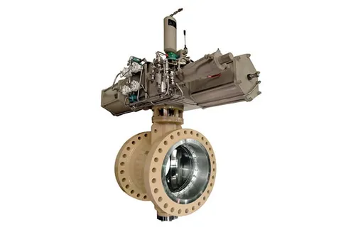 Neles BW Series Metal-Seated Double-Offset Butterfly Valve