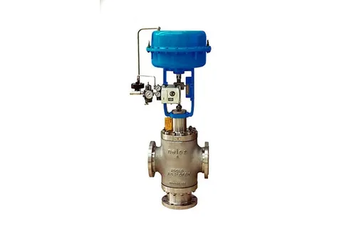 Neles GW Series Three-Way Globe Control Valve