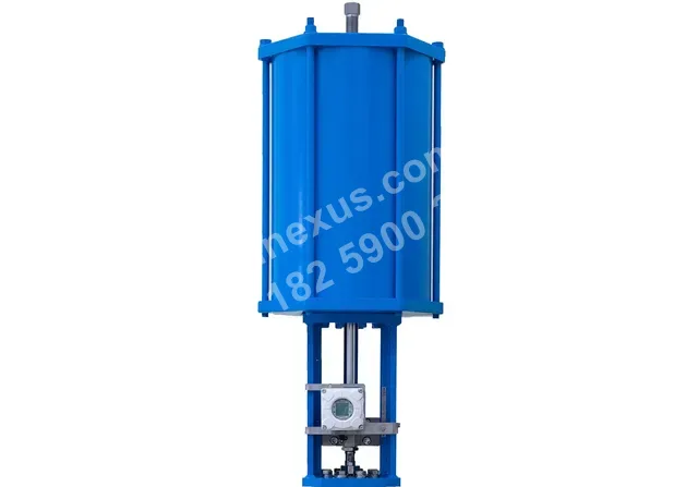 Neles pneumatic cylinder linear actuator, VB Series