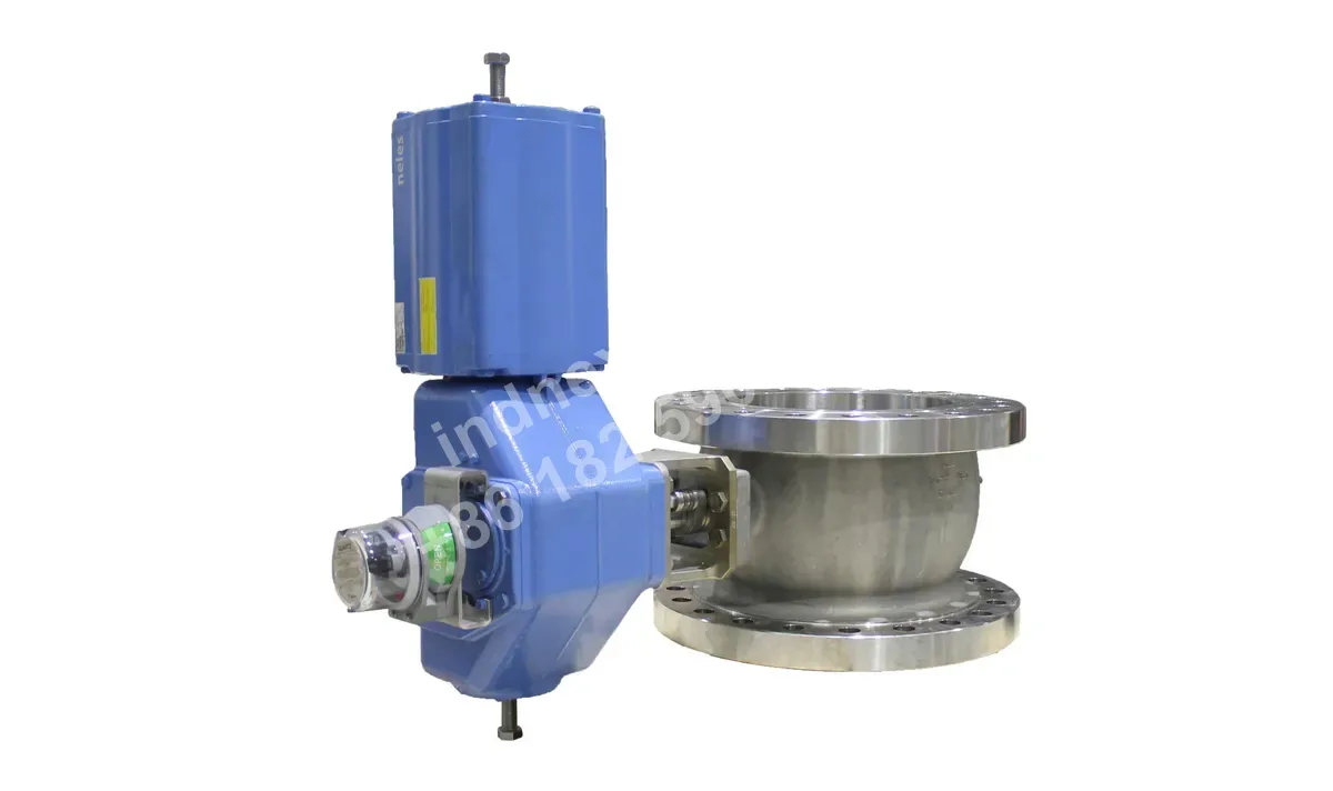 Neles R Series segmented ball valve for on-off applications
