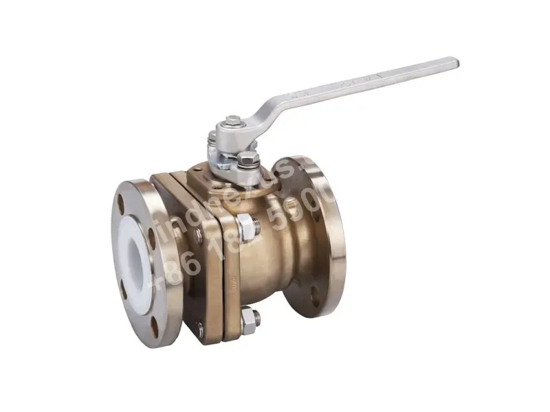 Neles PB Series PFA-Lined Ball Valve