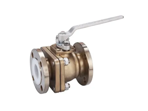 Neles PB Series PFA-Lined Full-Port Ball Valve
